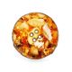 Handmade Decorative Amber Button The Indonesia, image 