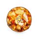 Handmade Decorative Amber Button The Indonesia, image 
