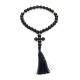 Orthodox 33 Black Amber Prayer Beads The Cuba, image 