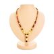 Multicolor Amber Ball Beaded Necklace With Dangle, image 