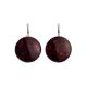 Drop Amber Earrings In Sterling Silver The Monaco, image 