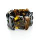 Raw Amber Bracelet The Volcano, image 