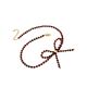 Cute Bow Design Amber Choker Necklace The Palazzo, image , picture 3