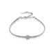 Designer Bracelet With Crystal Encrusted Charm The Silk, image 