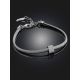 Designer Bracelet With Crystal Encrusted Charm The Silk, image , picture 2