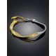 Bicolor Gold-Plated Bracelet The Silk, image , picture 2