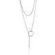 Two-Layered Chain Necklace The ICONIC, Length: 40, image 