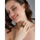 Fabulous Set Of 7 Rings With Amber The Link, Ring Size: 8 / 18, image , picture 7