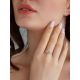 Gold Crystal Statement Ring, Ring Size: 8.5 / 18.5, image , picture 3