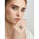 Multiband Blackened Ring The ICONIC black edition, Ring Size: 6 / 16.5, image , picture 3
