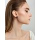 Harlequin Motif Blackened Earrings The ICONIC black edition, image , picture 3