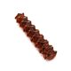 Multifunctional Texturized Amber Massage Stick, image 