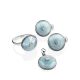 Round Silver Pendant With Diamond And Enamel The Heritage, image , picture 5