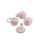 Pink Enamel Round Pendant With Diamond The Heritage, image , picture 5