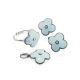 Clover Design Enamel Diamond Pendant The Heritage, image , picture 3