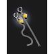 Geometric Amber Earrings With Chains The Palazzo, image , picture 2