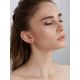Carabiner Motif Gilded Hoop Earrings The ICONIC, image , picture 3
