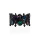 Crown Motif Enamel Smoky Quartz Ring The Gothic, Ring Size: 7 / 17.5, image , picture 4