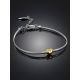 Bicolor Bracelet With Heart-Shaped Charm The Silk, image , picture 2