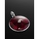Glossy Round Pendant With Enamel And Diamond The Heritage, image , picture 2