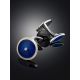 Lustrous Blue Enamel Cufflinks With Diamonds The Heritage, image , picture 2
