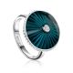 Glossy Enamel Diamond Ring The Heritage, Ring Size: 8 / 18, image 