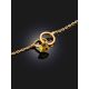 Stylish Gilded Necklace With Zultanite Pendant, image , picture 2