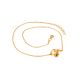 Stylish Gilded Necklace With Zultanite Pendant, image , picture 3