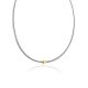 Chic Necklace With Gilded Heart Pendant The Silk, image 