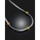 Trendy Silverer Necklace With Gilded Charms The Silk, image , picture 2