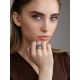 Designer Cat Motif Adjustable Ring, Ring Size: 6.5 / 17, image , picture 4