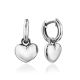 Heart Motif Transformable Earrings, image 