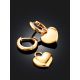 Trendy Heart Motif Transformable Earrings, image , picture 2