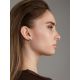 Green Crystal Earrings In Gold, image , picture 5