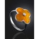 Orange Enamel Diamond Ring The Heritage, Ring Size: 5.5 / 16, image , picture 2