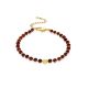 Cherry Amber Bracelet With Heart Motif Charm The Palazzo, image 