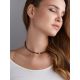 Boho Chic Amber Choker Necklace The Palazzo, image , picture 4