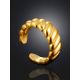 Ribbed Gilded Ear Cuff The ICONIC, image , picture 2