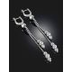 Chain Earrings With Faceted Beads The Sparling, image , picture 2