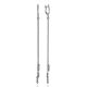 Extra Long Chain Earrings The Sparkling, image 