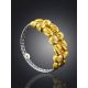 Bold Bicolor Beaded Ring The Sparkling, Ring Size: 8 / 18, image , picture 2
