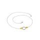 Bicolor Chain Necklace With Faceted Beads The Sparkling, image , picture 3