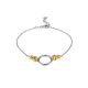 Bicolor Bracelet With Gilded Detail The Sparkling, image 