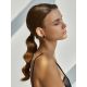 Harlequin Motif Blackened Earrings The ICONIC black edition, image , picture 5