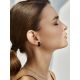 Harlequin Motif Blackened Earrings The ICONIC black edition, image , picture 6