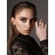 Stylish Blackened Silver Ear Cuff The Liquid Collection, image , picture 5
