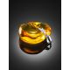 Cute Amber Heart Pendant, image , picture 2