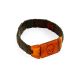 Bold Amber Bracelet With Engraving, image , picture 3