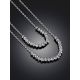 Double-Layered Necklace With Beads The Sparkling, image , picture 2