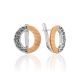 Designer Earring With Natural Wood, image 